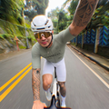 Maglia a maniche corte Element grigia | Nomad Velo