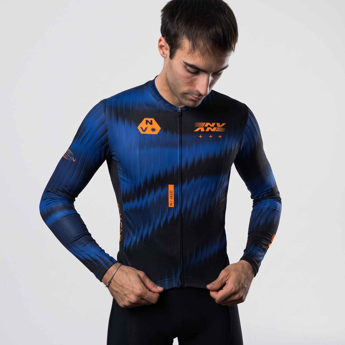 Maglia da ciclismo Signal Eclipse a maniche lunghe, vestibilità da gara