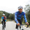 Maglia da ciclismo Pacific Blue – Manica lunga, vestibilità aerodinamica per le salite | Nomad Vélo