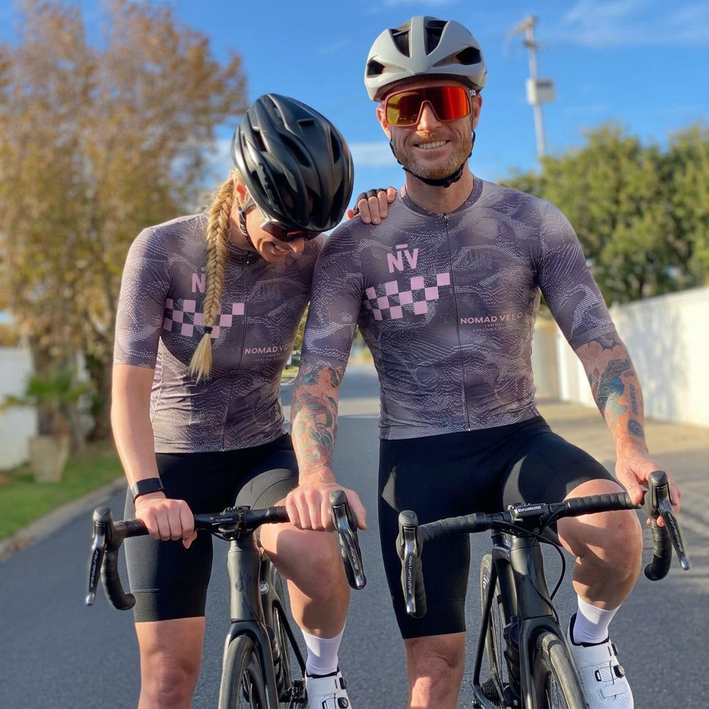 Maglia manica corta Race grigia | Nomad Velo