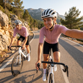 Maglia da ciclismo Pure Mauve a maniche corte, vestibilità da gara.