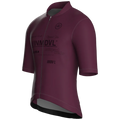 Maglia a maniche corte Element bordeaux | Nomad Vélo