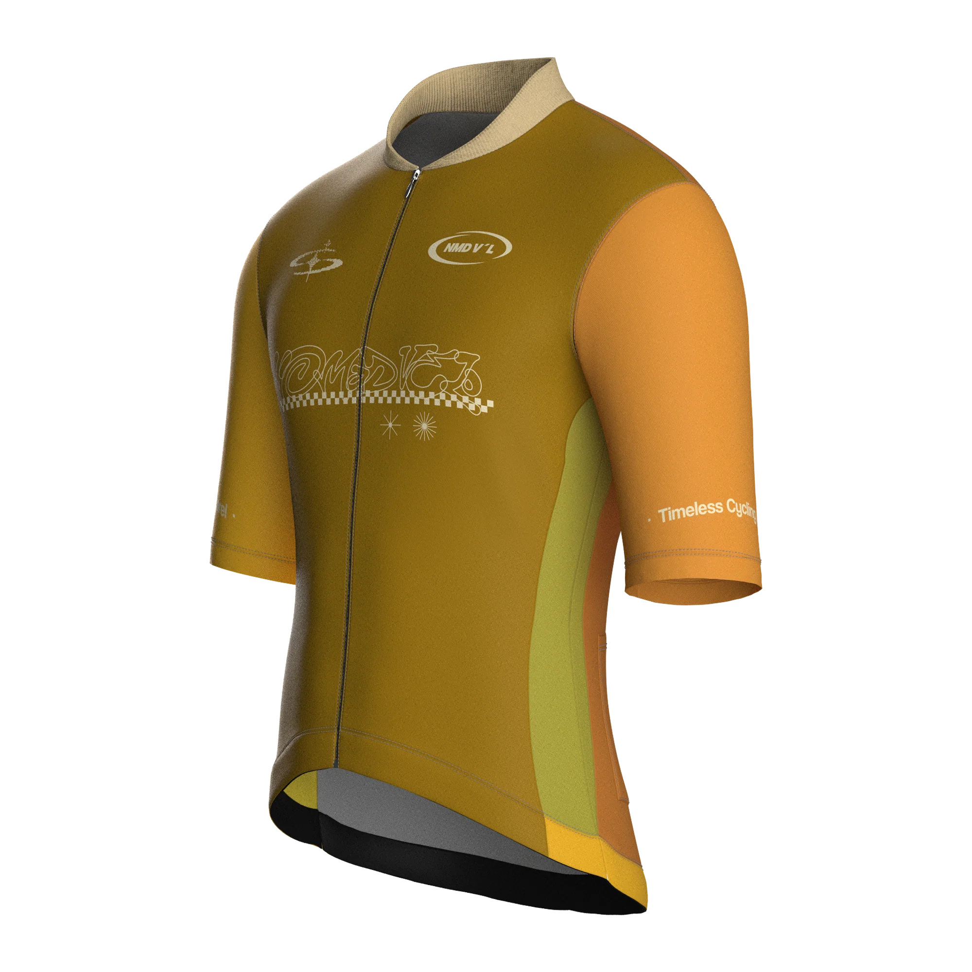Maglia manica corta Kompo oro | Nomad Velo