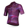 Maglia da ciclismo Purple Pacific – Manica corta, vestibilità aerodinamica per lunghe salite | Nomad Vélo