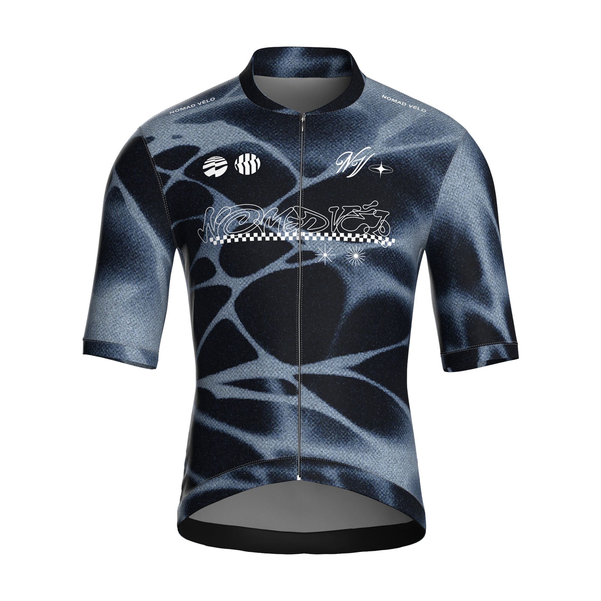 Maglia manica corta Spider scura | Nomad Velo
