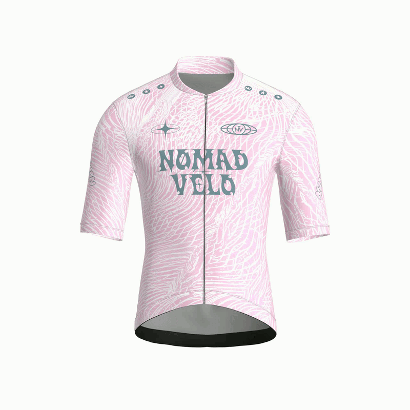 Maglia a maniche corte rosa Coco | Nomad Velo