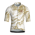 Maglia da ciclismo Aero color ocra scuro - Maglia color ocra scuro