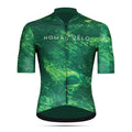 Maglia da ciclismo verde Pacific – Manica corta, vestibilità aderente, modello aerodinamico | Nomad Vélo