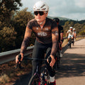 Maglia da ciclismo Lumen Copper a maniche lunghe, vestibilità da gara