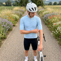 Maglia da ciclismo Contour Ice a maniche corte, vestibilità da gara