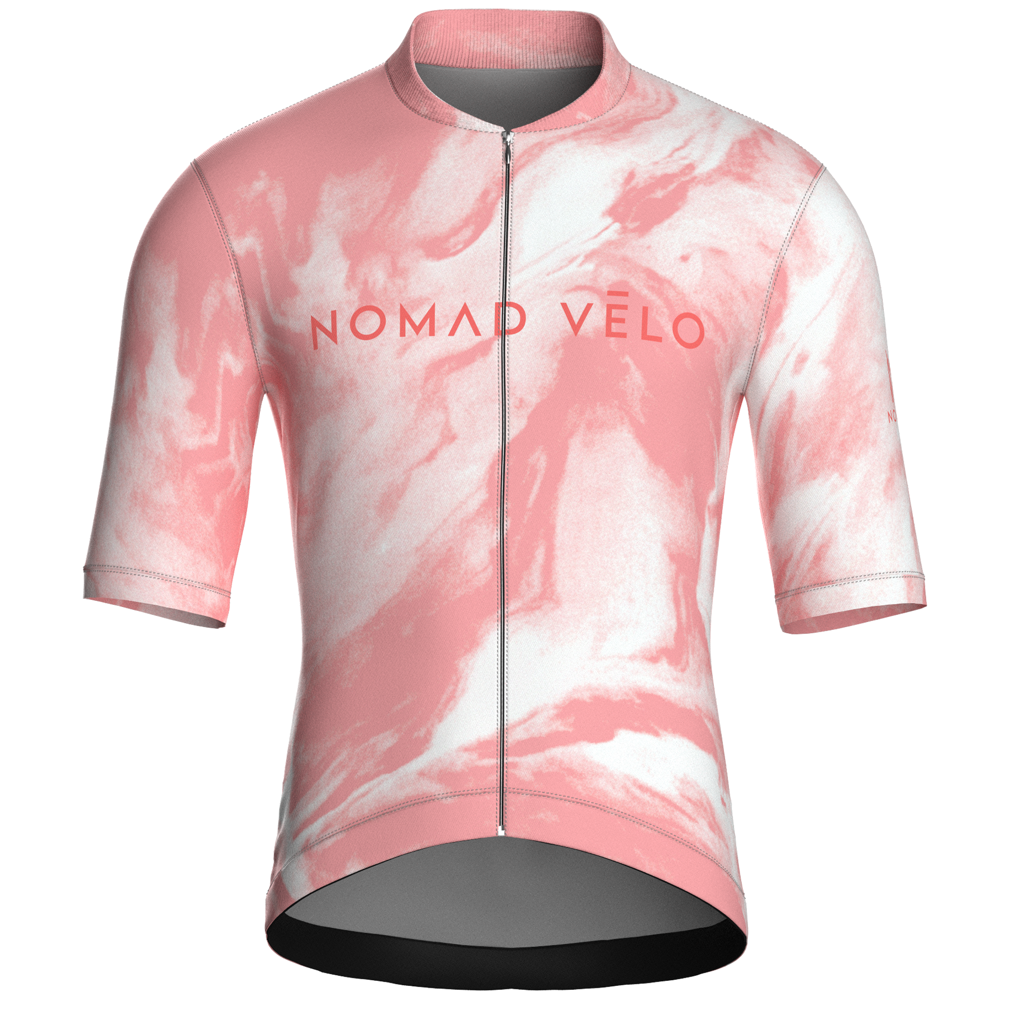 Maglia a maniche corte color rosa ossidiana | Nomad Vélo