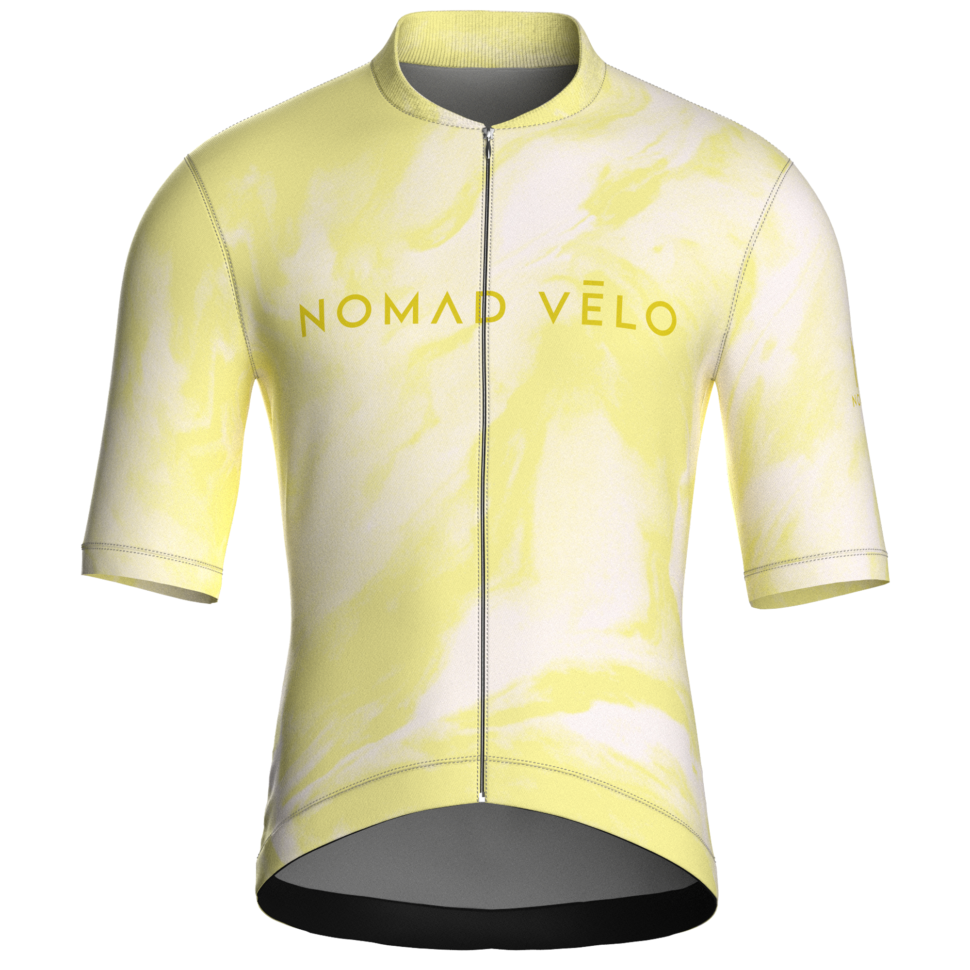 Maglia a maniche corte limone ossidiana | Nomad Velo