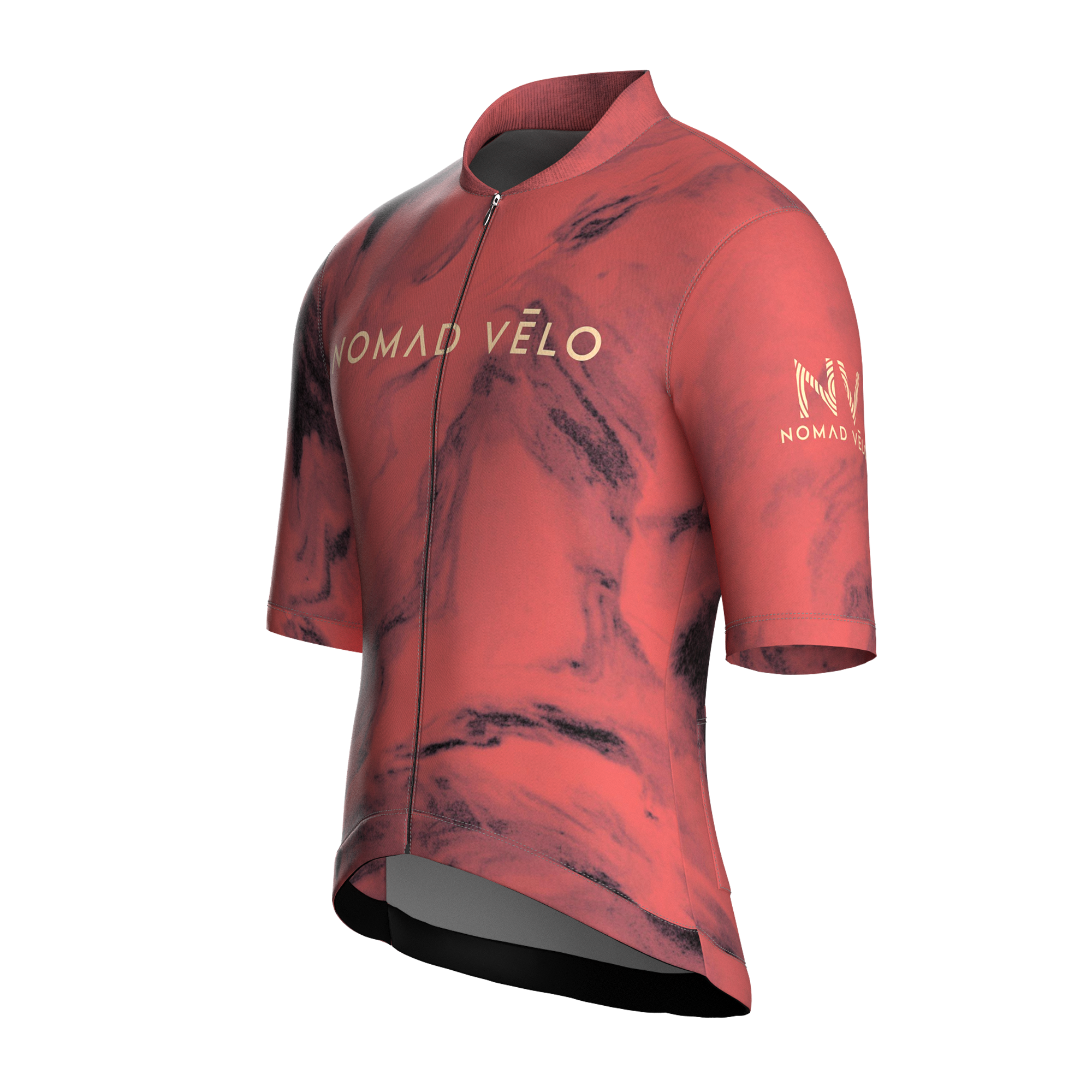 Maglia a maniche corte Obsidian Fire | Nomad Velo