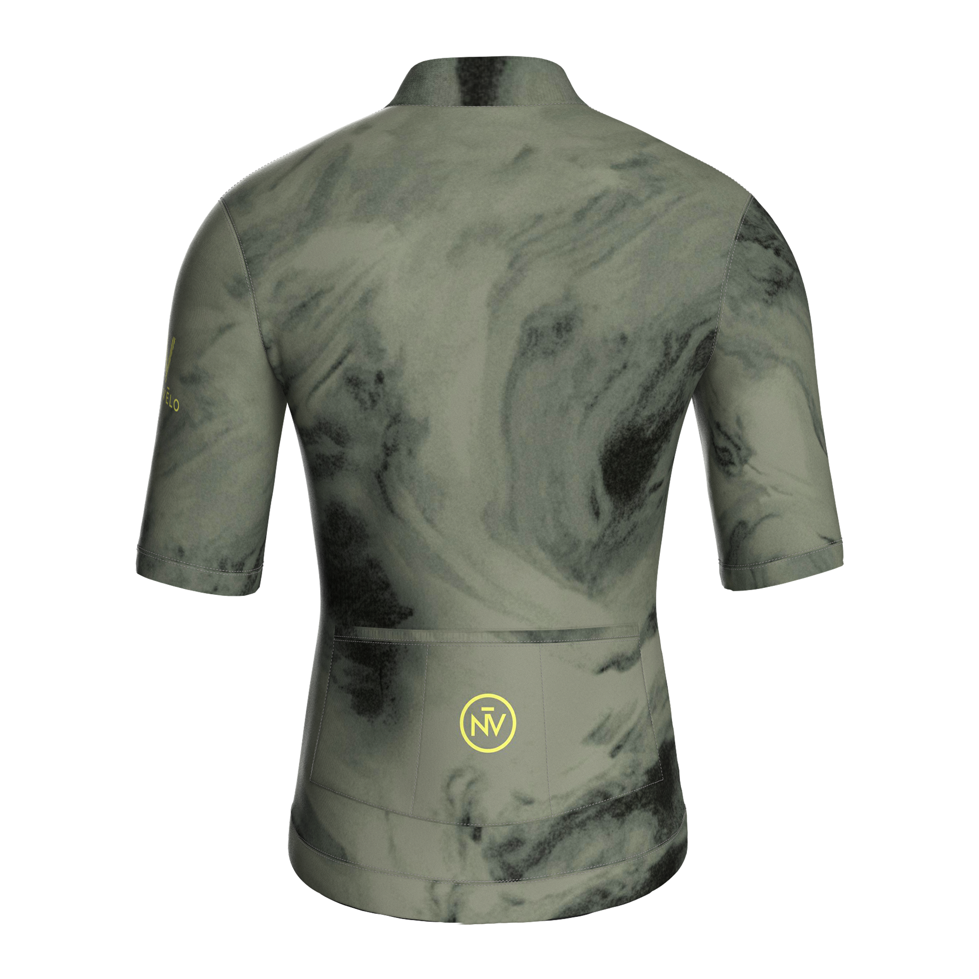 Maglia a maniche corte verde ossidiana | Nomad Vélo