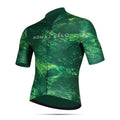 Maglia da ciclismo verde Pacific – Manica corta, vestibilità aderente, modello aerodinamico | Nomad Vélo