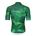 Maglia da ciclismo verde Pacific – Manica corta, vestibilità aderente, modello aerodinamico | Nomad Vélo