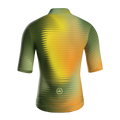 Maglia da ciclismo Fractal Aero di colore giallo