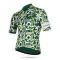 Maglia da ciclismo mimetica verde – Maniche corte, vestibilità aerodinamica | Nomad Vélo