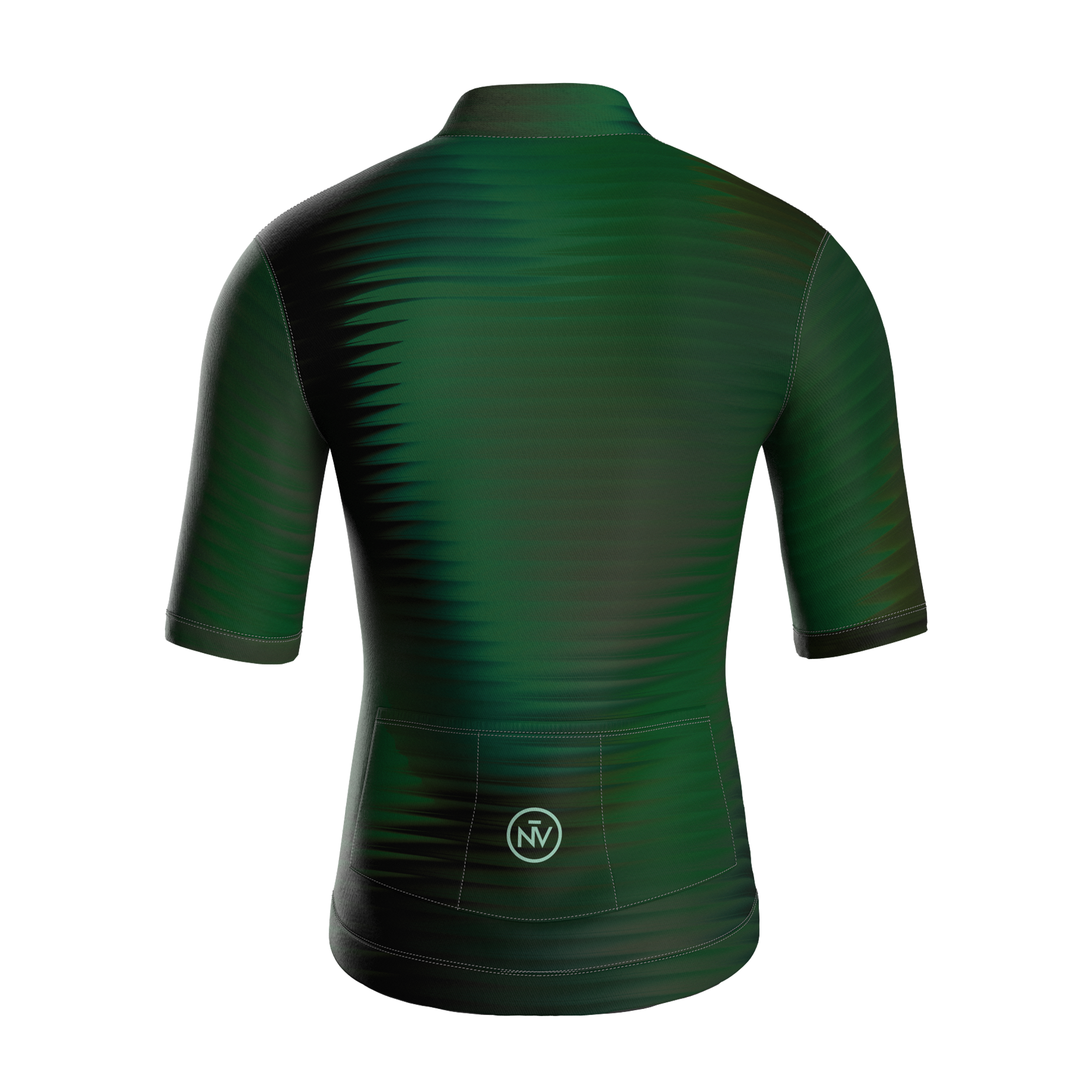 Maglia da ciclismo Green Fractal Aero - Maglia Green Fractal