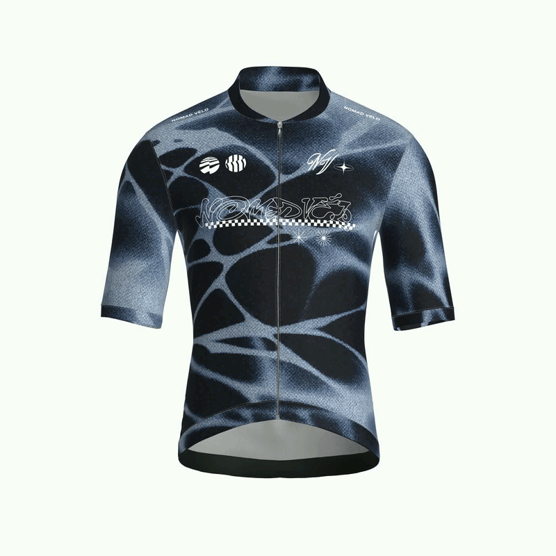 Maglia manica corta Spider scura | Nomad Velo