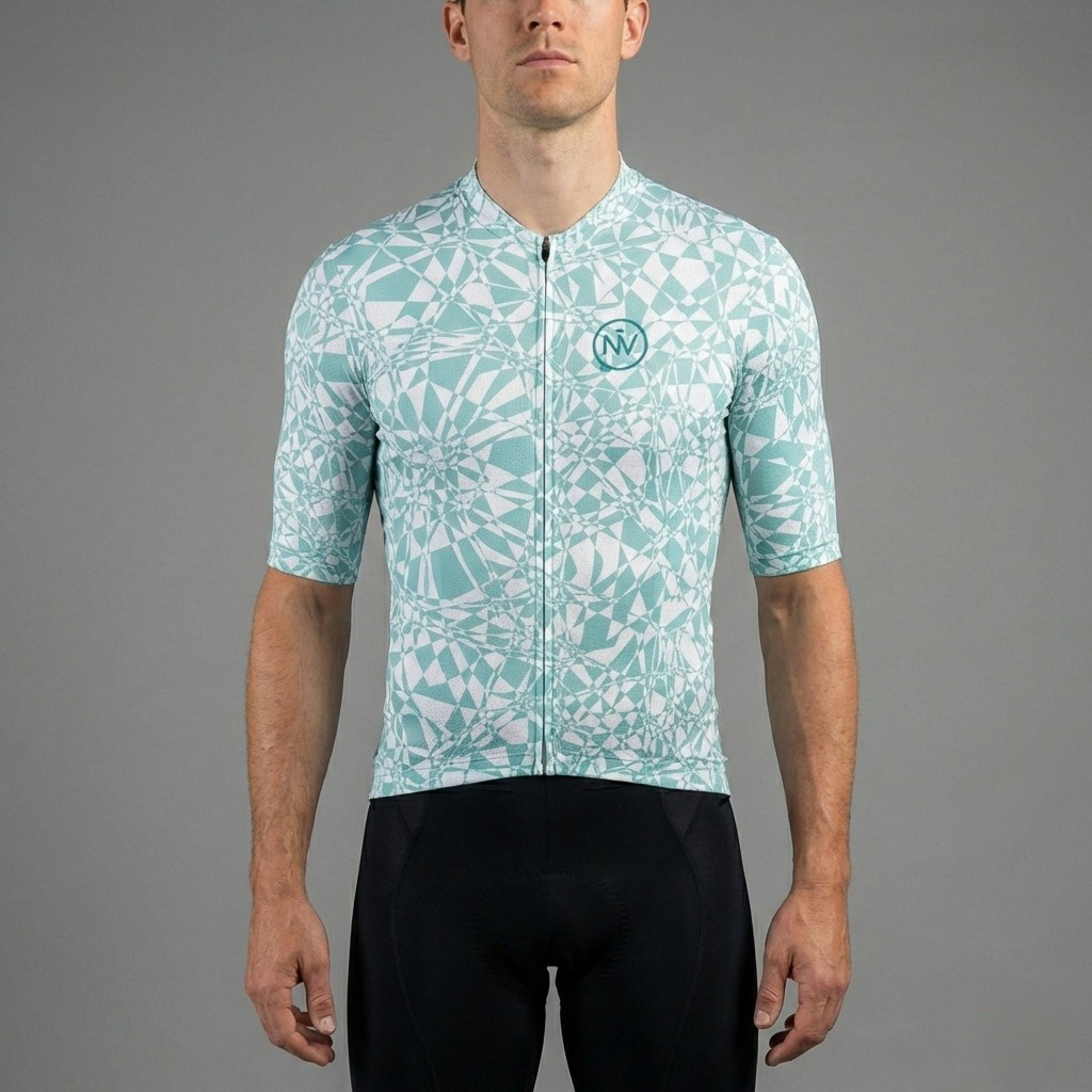 Maglia da ciclismo Sublime Aero azzurra - Maglia Sublime azzurra