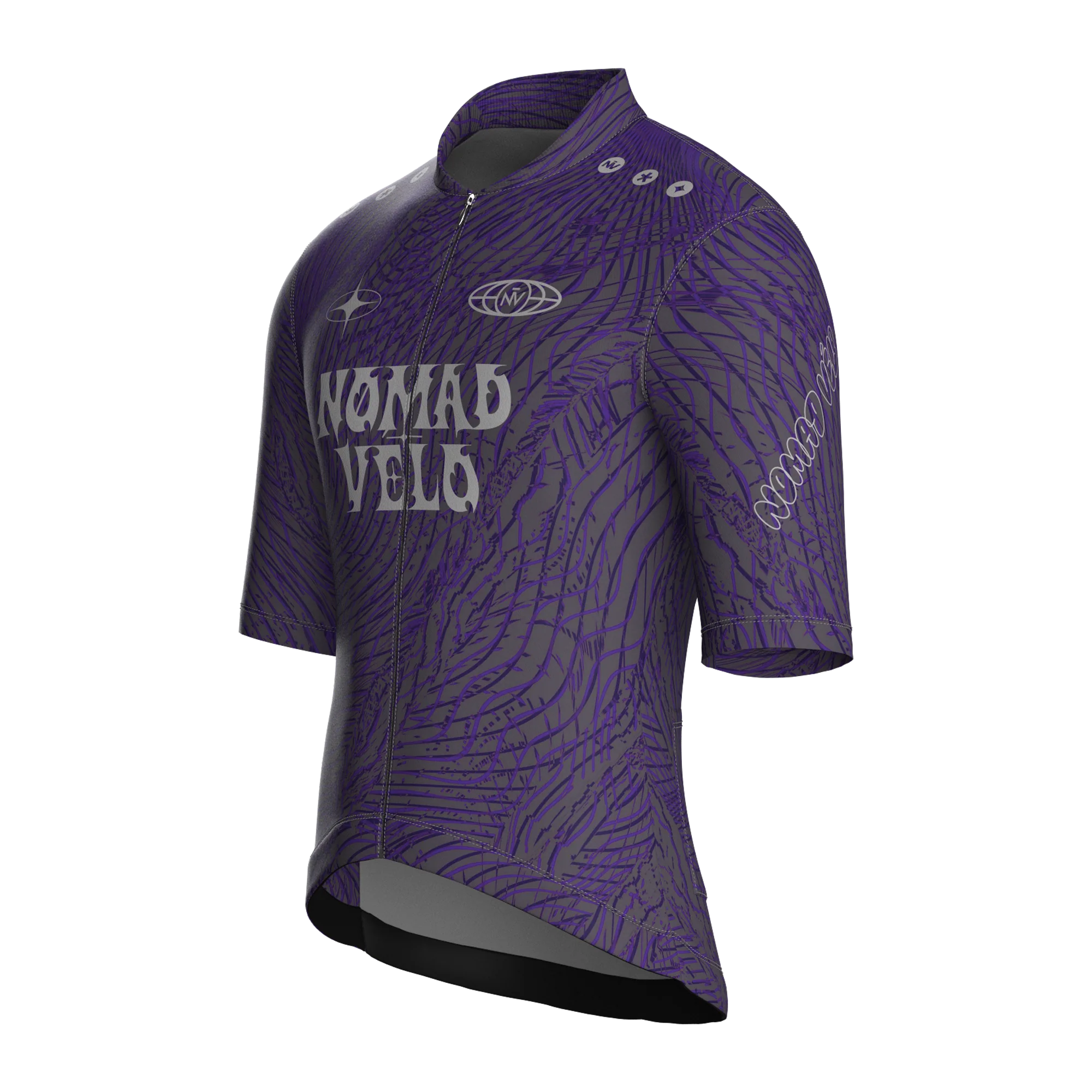 Maglia a maniche corte Coco Viola | Nomad Velo