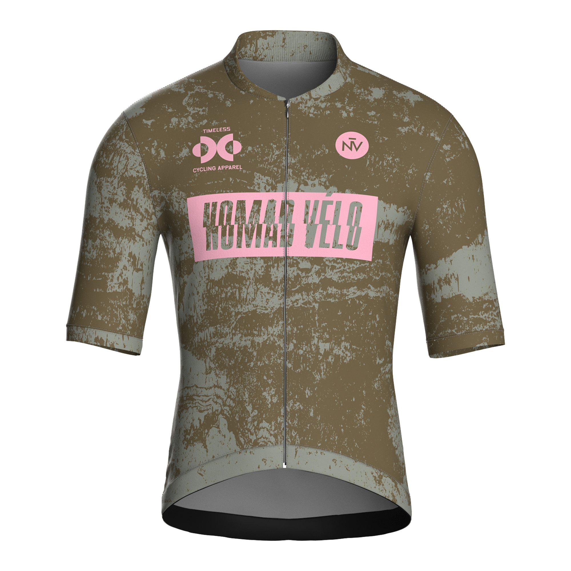 Maglia a maniche corte brutale kaki | Nomad Velo