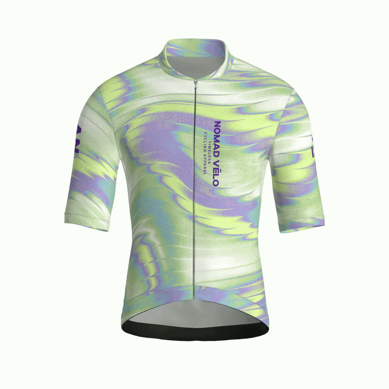 Maglia a maniche corte verde magico | Nomad Vélo