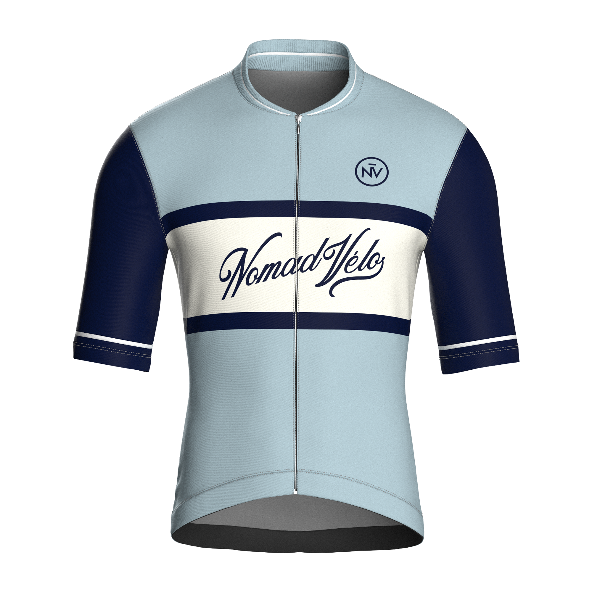 Maglia a maniche corte vintage turchese blu scuro | Nomad Velo