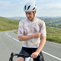 Maglia da ciclismo Aura Dusk a maniche corte, vestibilità da gara.