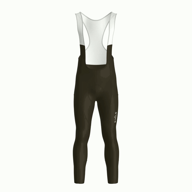 Salopette da ciclismo marrone