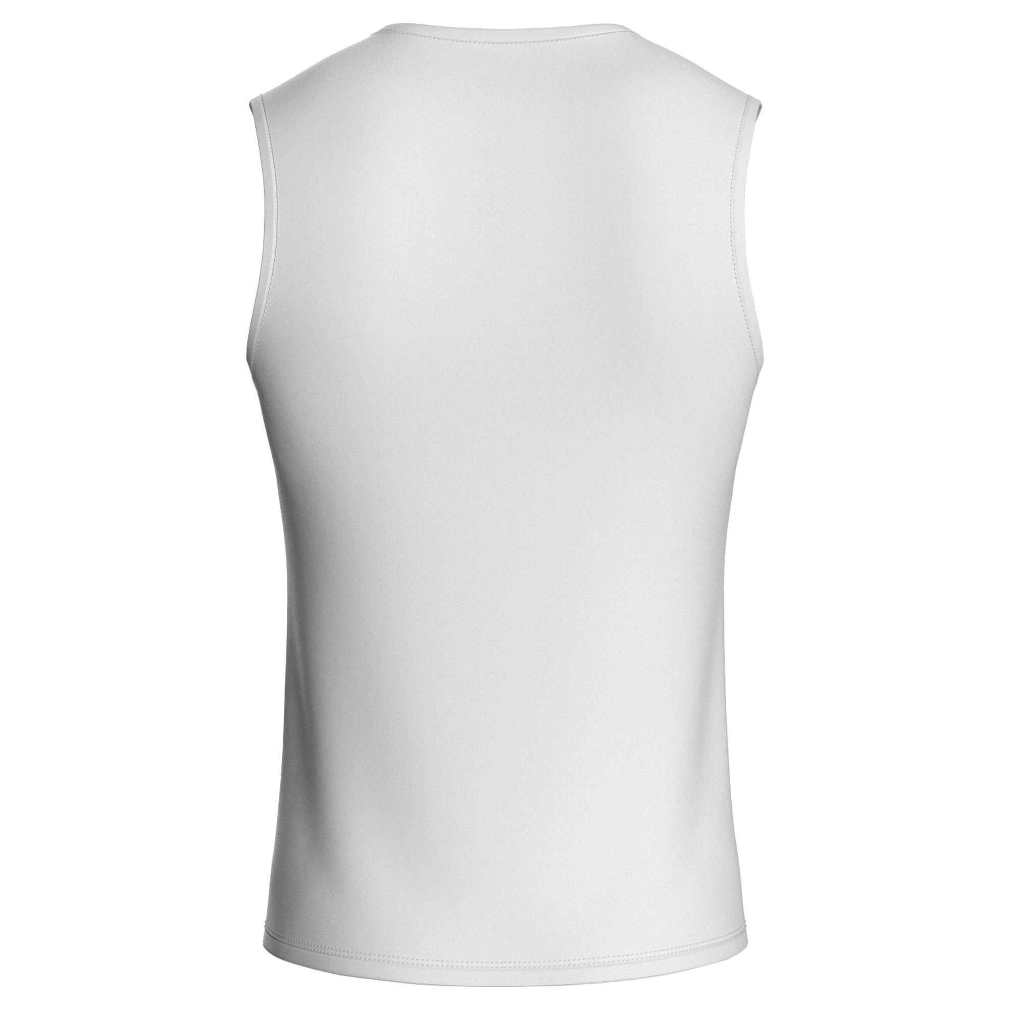 Maglia intima da ciclismo senza maniche, vestibilità aderente e leggera con logo rosso a contrasto – vestibilità slim.