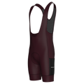 Pantaloncini da ciclismo bordeaux con tasche cargo e vestibilità aderente – Pantaloncini cargo bordeaux