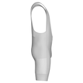 Pantaloncini da ciclismo bianchi con tasche cargo bianche e vestibilità aderente – Pantaloncini cargo bianchi