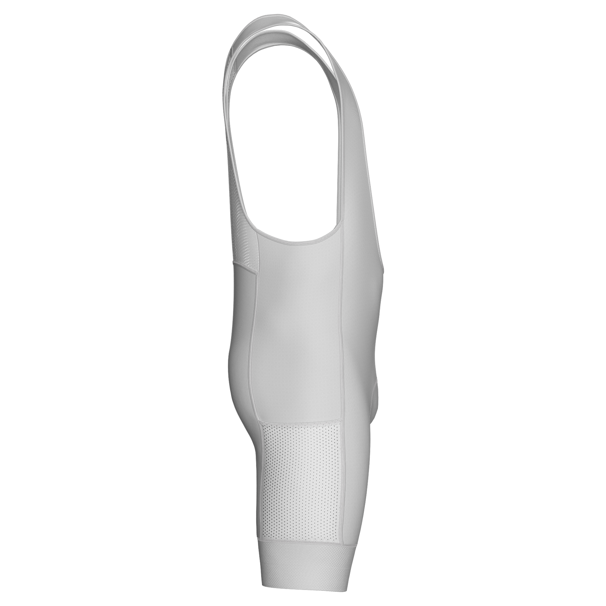 Pantaloncini da ciclismo bianchi con tasche cargo bianche e vestibilità aderente – Pantaloncini cargo bianchi