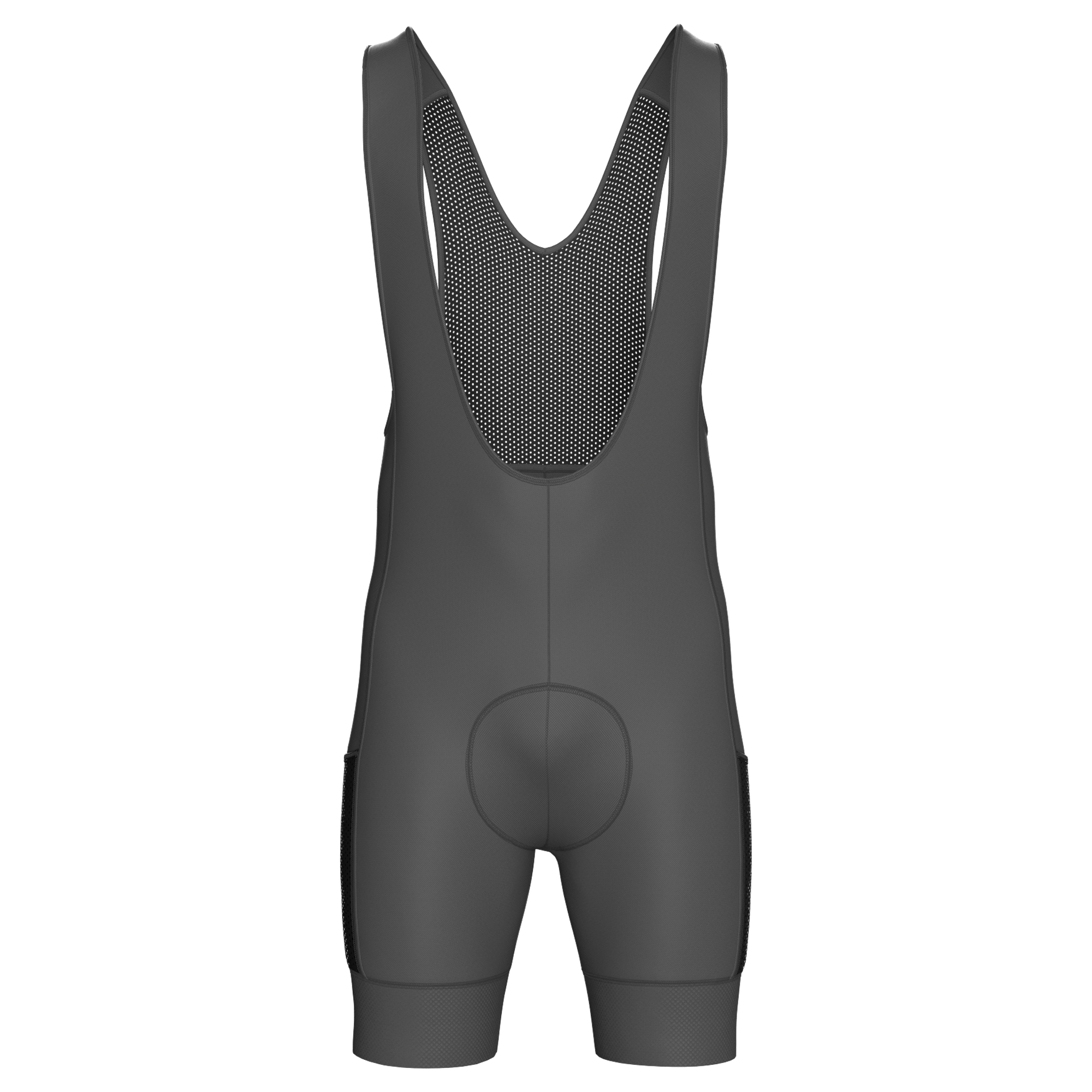 Pantaloncini da ciclismo grigi con tasche cargo e vestibilità aderente – Pantaloncini cargo grigi