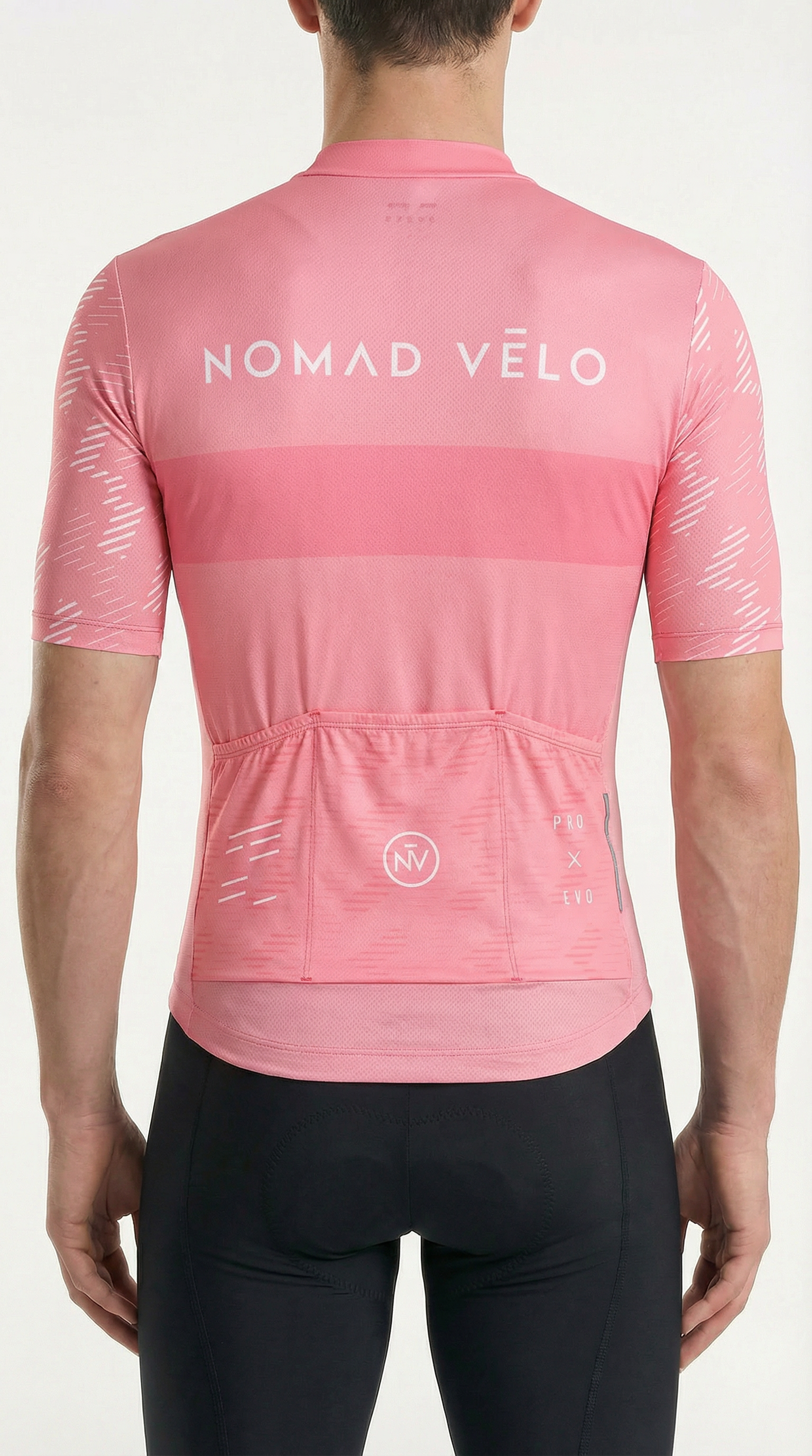 Maglia da ciclismo rosa bubblegum – Vestibilità aerodinamica da gara per prestazioni ottimali con il caldo | Nomad Vélo