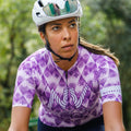 Maglia da ciclismo viola – Race Slim Fit Aero High Performance Road | Nomad Vélo