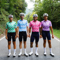 Maglia da ciclismo verde – Race Slim Fit Aero High Performance Road | Nomad Vélo