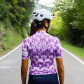Maglia da ciclismo viola – Race Slim Fit Aero High Performance Road | Nomad Vélo