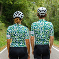 Maglia da ciclismo mimetica verde – Maniche corte, vestibilità aerodinamica | Nomad Vélo