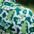 Maglia da ciclismo mimetica verde – Maniche corte, vestibilità aerodinamica | Nomad Vélo
