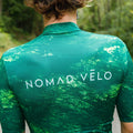 Maglia da ciclismo verde Pacific – Manica corta, vestibilità aderente, modello aerodinamico | Nomad Vélo
