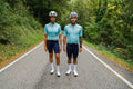 Maglia da ciclismo Pro verde/gialla a maniche corte, vestibilità slim, Neon Ember | Nomad Vélo