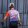 Maglia da ciclismo Spiral – Manica corta, vestibilità aerodinamica, design grafico performante | Nomad Vélo