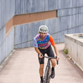 Maglia da ciclismo Spiral – Manica corta, vestibilità aerodinamica, design grafico performante | Nomad Vélo