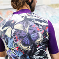 Maglia da ciclismo Cosmik – Maniche corte, vestibilità aerodinamica, motivo a stelle, design audace | Nomad Vélo