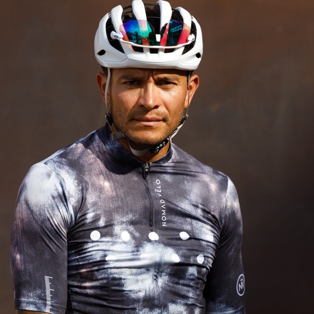 Maglia da ciclismo Horizon – Maniche corte, vestibilità aerodinamica, design sfumato per pedalate veloci | Nomad Vélo