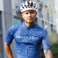 Maglia da ciclismo Ocean Blue – Manica corta, vestibilità aerodinamica, estiva, per prestazioni su strada | Nomad Vélo