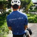 Maglia da ciclismo Ocean Blue – Manica corta, vestibilità aerodinamica, estiva, per prestazioni su strada | Nomad Vélo